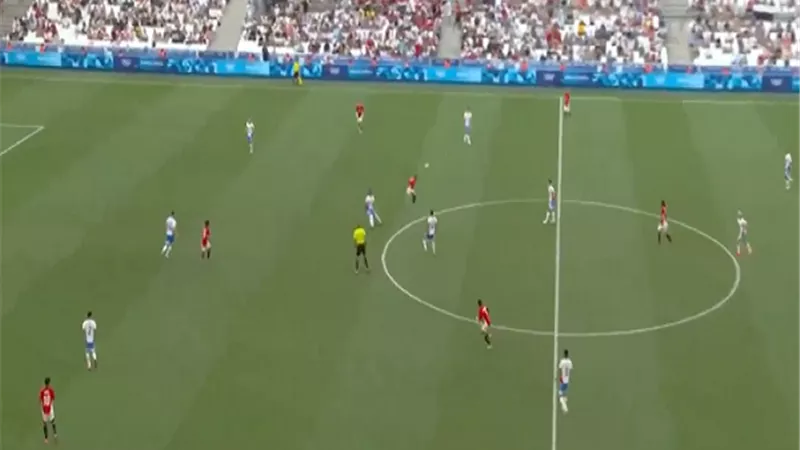 التعادل السلبي يحسم الشوط الأول من مواجهة مصر وباراجواي بالأولمبياد
