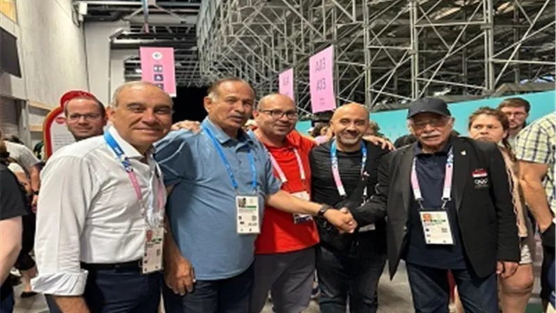ياسر إدريس يهنئ فراعنة اليد بعد الأداء المشرف أمام النرويج