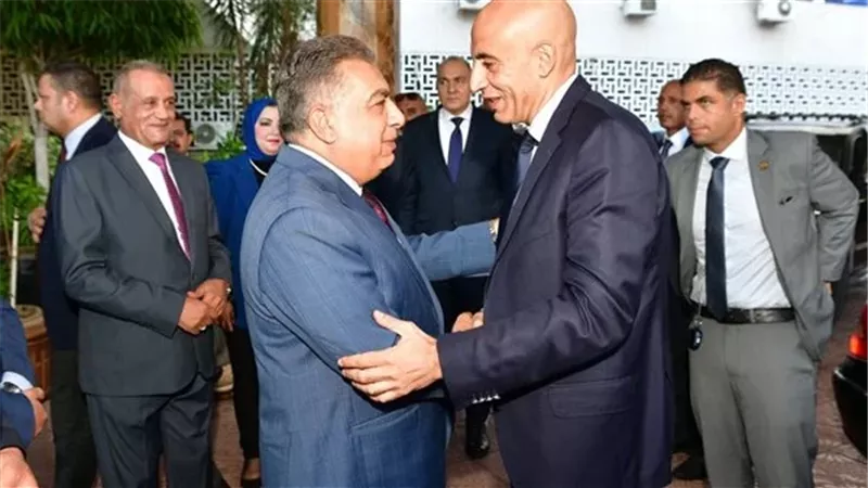 محافظ الدقهلية يستقبل وزير التعليم لبحث سبل تطوير المنظومة