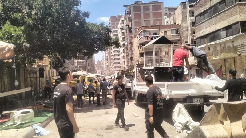 رفع 345 حالة إشغال .. في حملة مفاجئة بحي أول المنتزة