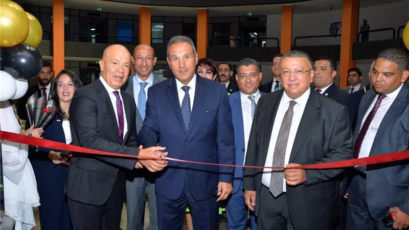 إفتتاح فرع جديد لبنك مصر في المبني الإداري لمصر للطيران