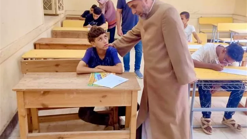 ختام امتحانات النقل الثانوى بمعاهد الشرقية الأزهرية