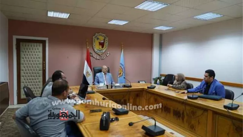النعماني يبحث الإستعدادات الأولية لتشغيل جامعة سوهاج الأهلية
