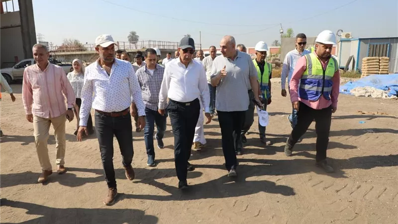 الانتهاء من توسعات محطة بلهاسة بمغاغة وتفقد محطة مياه قلندول