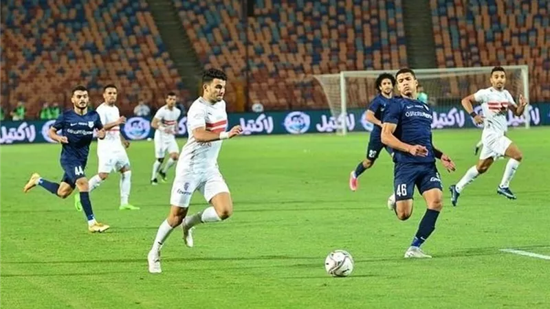الدوري المصري.. تعرف على حكم مباراة الزمالك وإنبي
