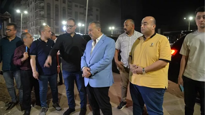 محافظ أسيوط يتفقد الأعمال التمهيدية لبدء استكمال نفق مشاه