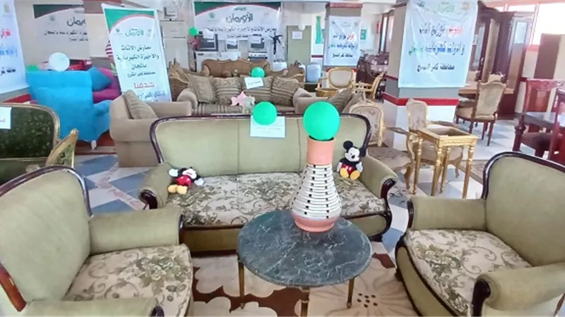 محافظ كفرالشيخ : 17 قرية و٥٥ أسرة تستفيد من المعرض المجانى بمطوبس