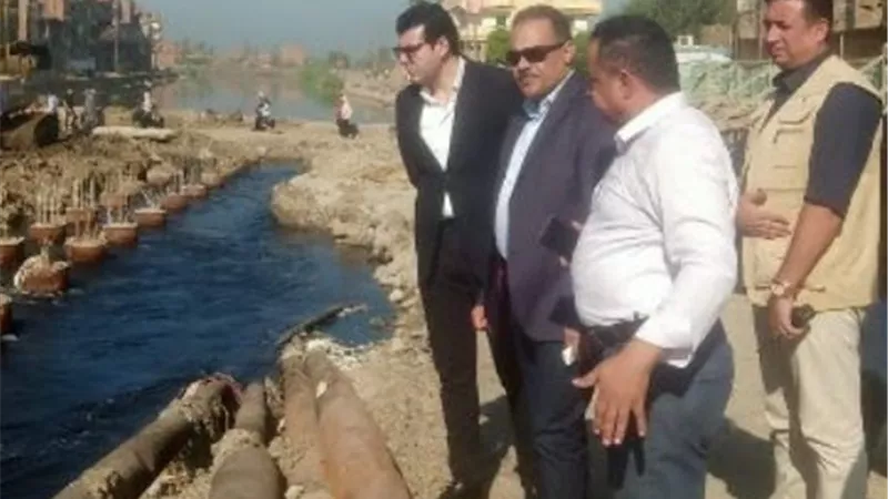 محافظ الشرقية: إحلال وتجديد وتغطية جزء من مصرف بلبيس العمومي