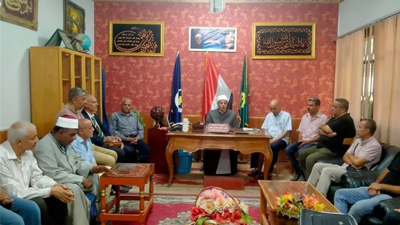 المنطقة الأزهرية بالقليوبية تناقش استعدادات امتحانات الدور الثاني