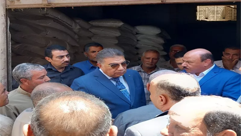 مرزوق يتفقد الجمعيات الزراعية للتأكد من صرف الأسمدة للمزارعين