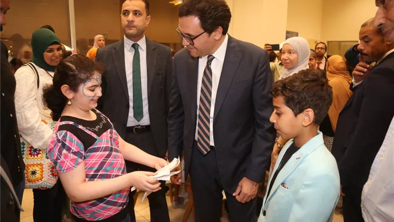 وزير الثقافة يشهد انطلاق فعاليات ملتقى العاصمة الأول لفنون الطفل