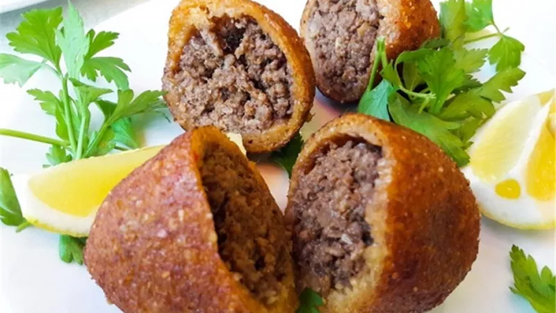 طريقة تحضير كبة البرغل المقلية