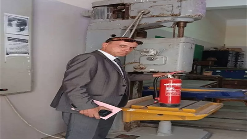 متابعة وسائل الامان بمدارس محافظة المنيا