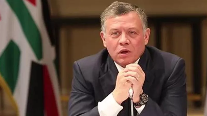 العاهل الأردني للرئيس الأمريكي: يجب خفض التصعيد الدائر بالمنطقة والتوصل إلى تهدئة شاملة