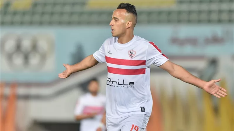 ناصر منسى يسجل مبكرا للزمالك فى شباك انبى بالدورى