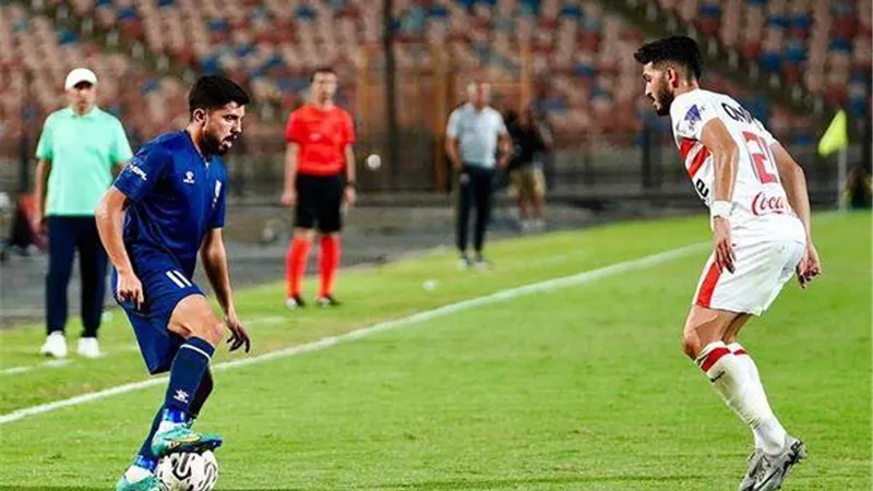شاهد .. هدف انبى الثانى فى شباك الزمالك