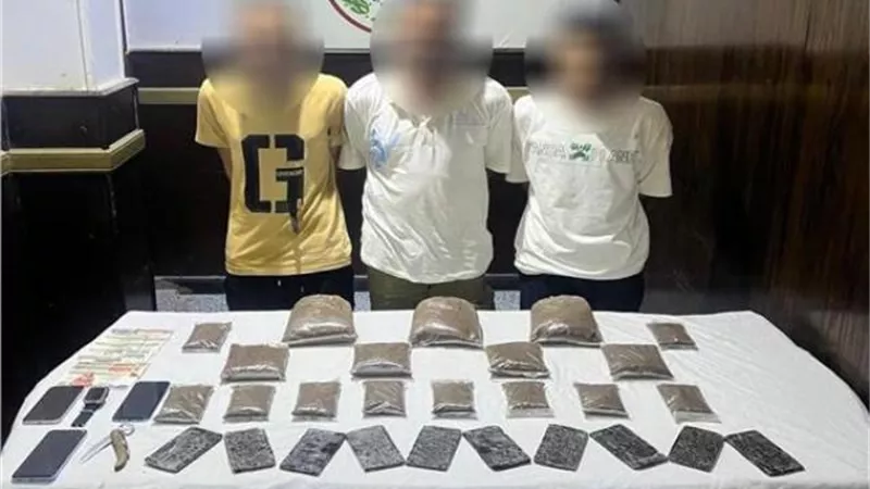 حبس 9 مسجلين خطر لحوزتهم 10 كيلو مخدرات بالقاهرة