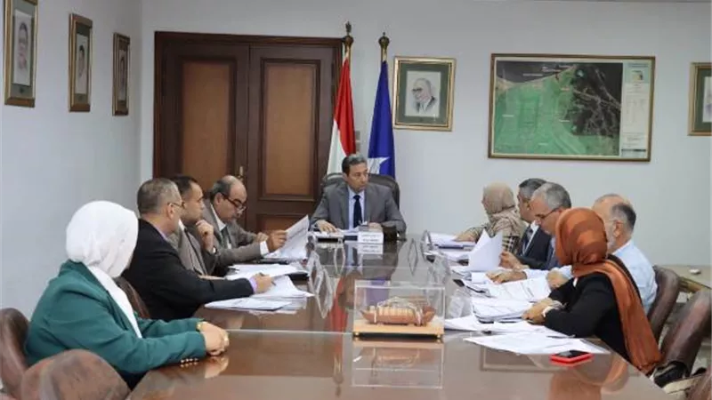 محافظ دمياط يترأس إجتماع مجلس إدارة المنطقة الحرة العامة