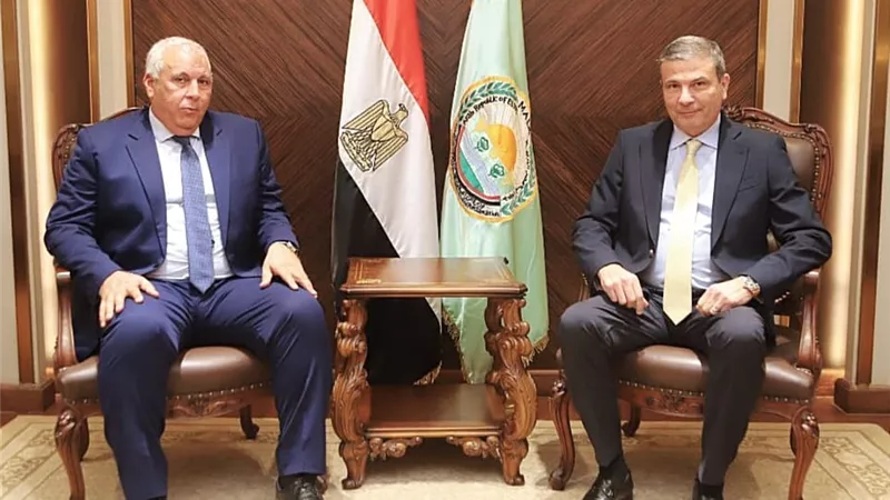 وزير الزراعة يتابع مع محافظ الوادي الجديد ملفات التعاون الزراعي المشترك