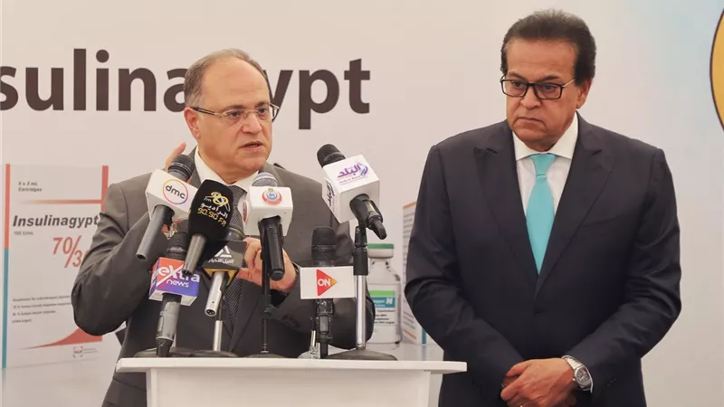 رئيس هيئة الدواء يشارك بمؤتمر متابعة تصنيع الإنسولين وتوفيره بالسوق المحلي