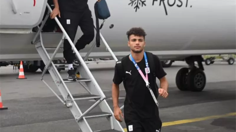 منتخب مصر يصل مدينة