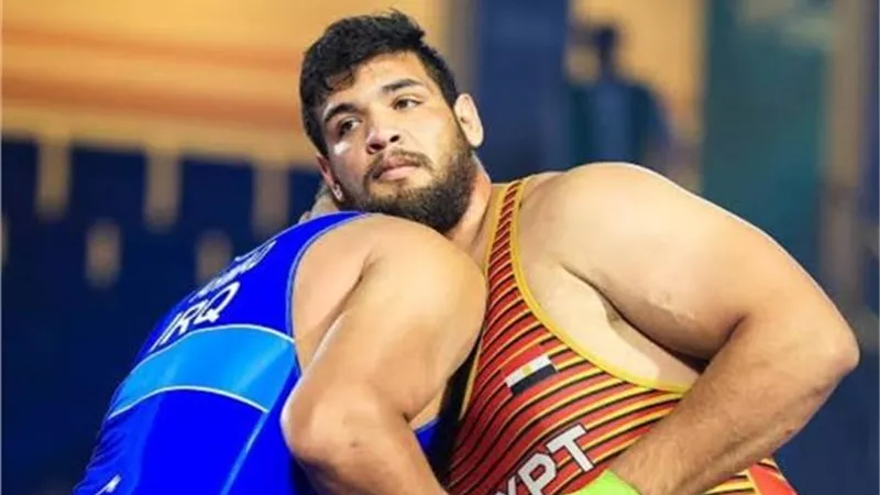 عبد اللطيف يخسر برونزية المصارعة أمام بطل الصين