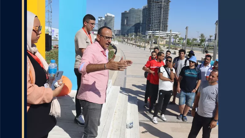 أنشطة رياضية وترفيهية متنوعة تجذب الشباب الجامعي بالعلمين الجديدة
