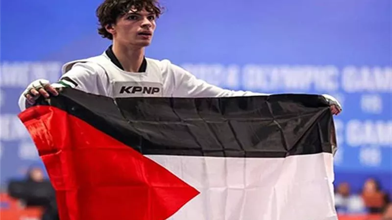 الفلسطيني عمر إسماعيل يتأهل لدور الـ16 في التايكوندو بالأولمبياد