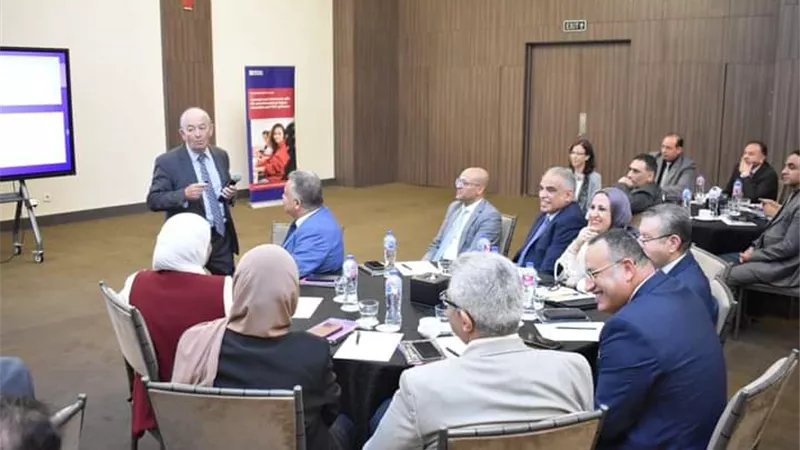 النعماني يشارك بورشة عمل عن التدويل بالجامعات المصرية