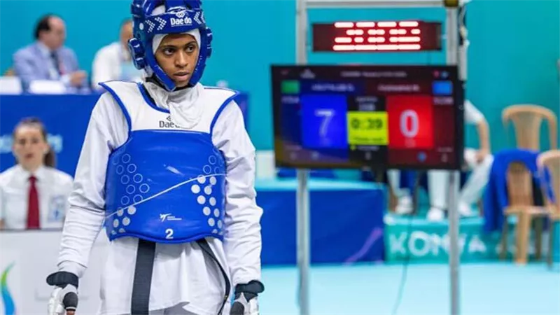 السعودية دينا أبوطالب تطيح بلاعبة الكيان الصهيوني بأولمبياد باريس