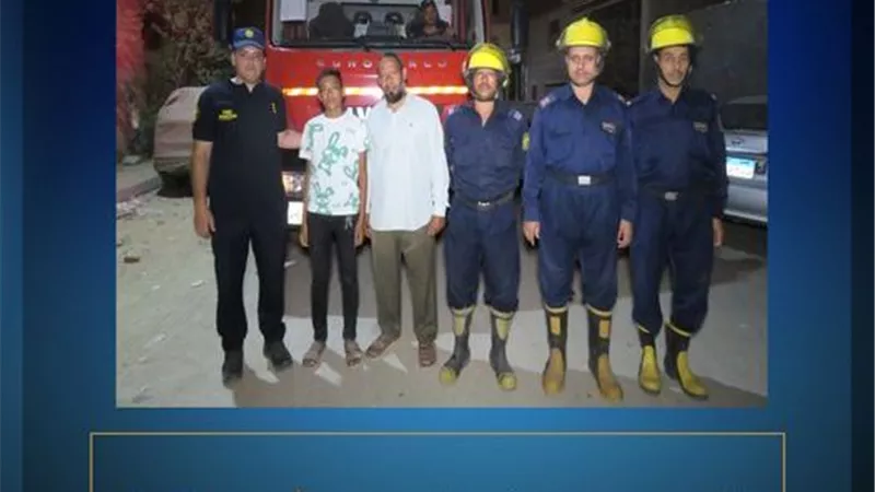 إنقاذ مواطن محتجز داخل مصعد بعقار فى الفيوم