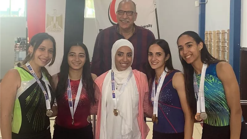 التعليم العالي: ختام منافسات بطولة الجمباز للجامعات والمعاهد