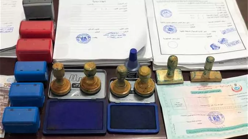 سقوط 'ابن القنصل' فى البحيرة .. تخصص فى تزوير المحررات الرسمية