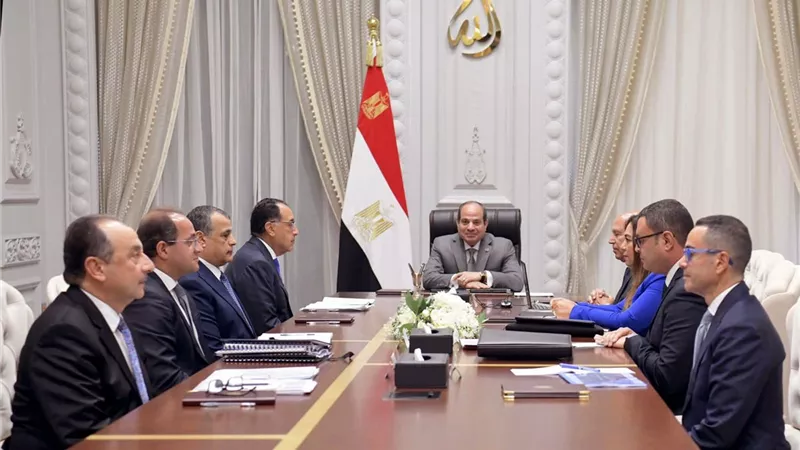 الرئيس السيسي يوجه بايجاد حلول لمشكلات المصانع المتعثرة