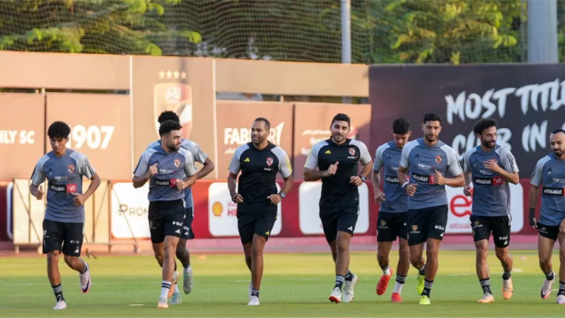 الأهلي يستعد بقوة لمواجهة سموحة فى الدوري