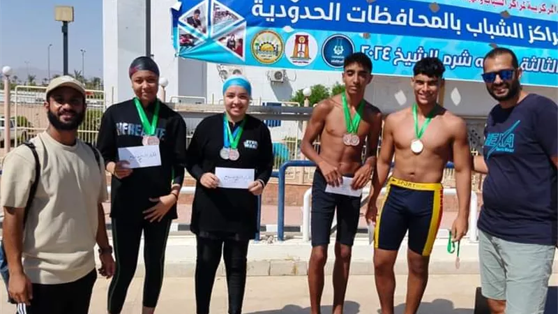 شباب مطروح يحصدون ميداليتين فضيتين و١٢ برونزية فى بطولة شرم الشيخ