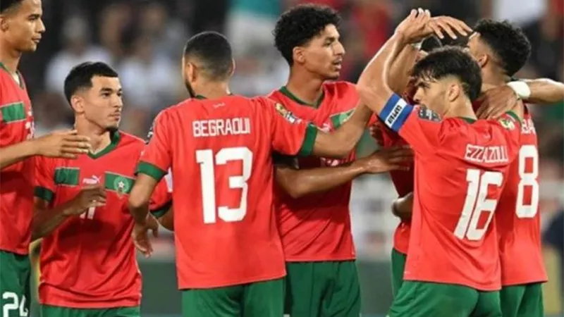 مدرب المغرب يستقر على تشكيل الأسود أمام مصر فى مباراة البرونزية