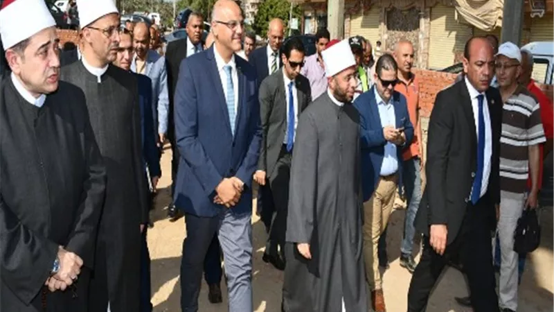 وزير الأوقاف ومحافظ القليوبية يوجهان بتيسير إجراءات صيانة المساجد