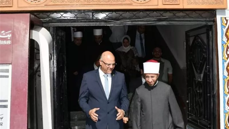 الأزهري ومحافظ القليوبية يتفقدان مبنى مديرية أوقاف القليوبية