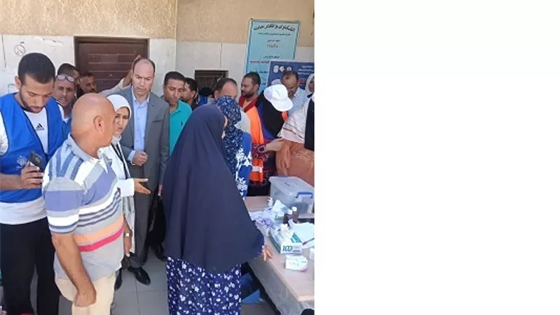 قافلة طبية علاجية شاملة بالبحيرة