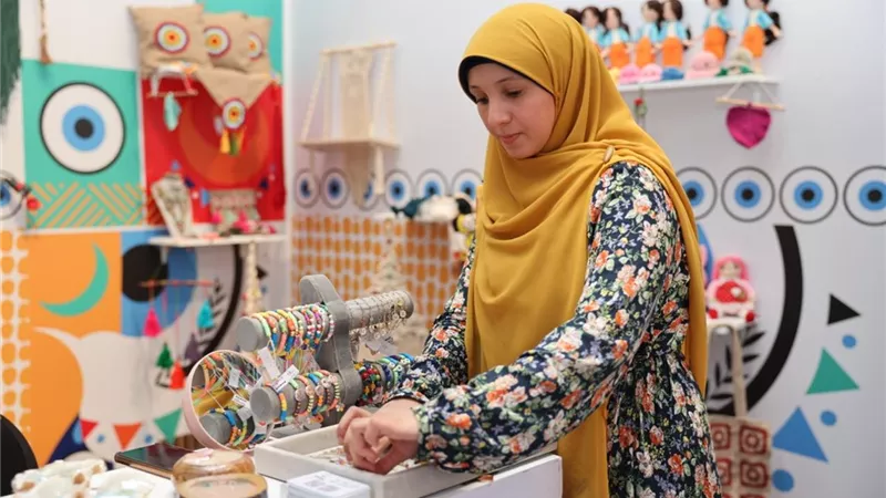 بدء فعاليات معرض تنمية الأسرة بمهرجان العلمين الجديدة