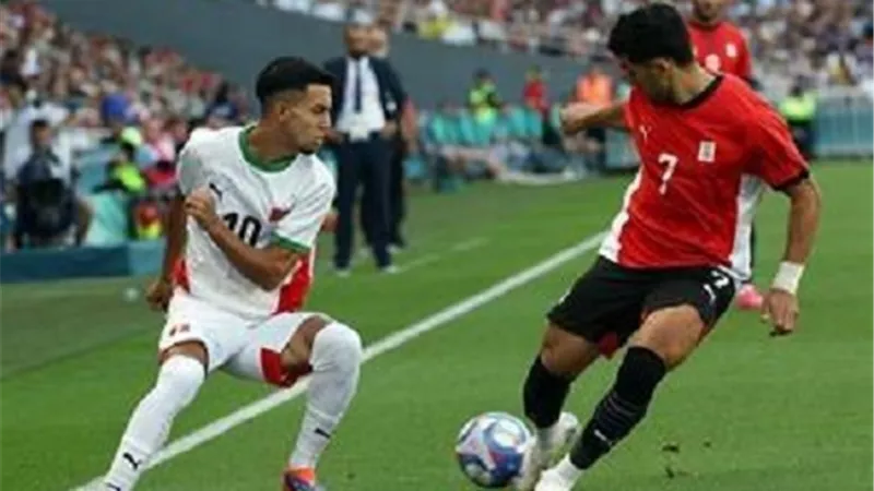 المغرب تستغل خروج زيزو وتتقدم بهدفين علي مصر في الشوط الأول..فيديو