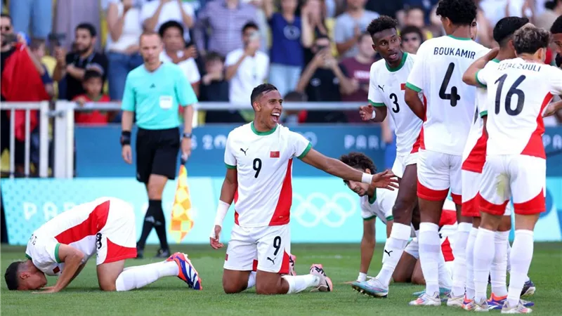 رحيمي يدك شباك حمزة علاء بالهدف الرابع للمغرب..فيديو