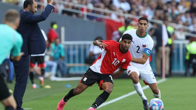 مصر تمنح المغرب برونزية الأولمبياد بنصف دستة أهداف تاريخية
