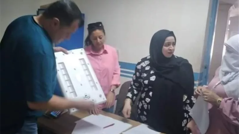 بدء التشغيل التجريبى لمركز الإرشاد الوراثي لعلاج الاطفال بمستشفى مطروح العام