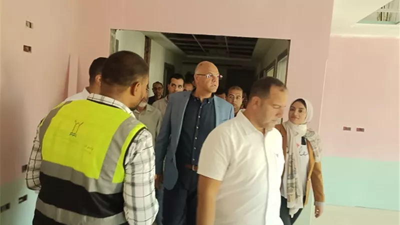 محافظ القليوبية : افتتاح مبنى الملحق الجديد بحميات بنها خلال الشهر الجاري
