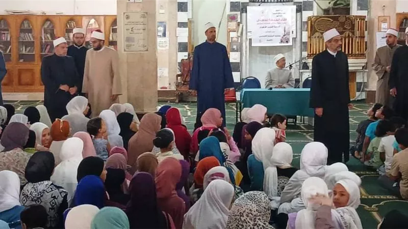 أوقاف القليوبية تعقد لقاء الجمعة للأطفال بالعبور