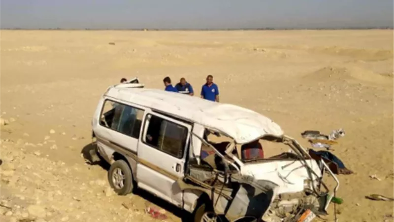 ننشر أسماء ضحايا حادث صحراوي قنا