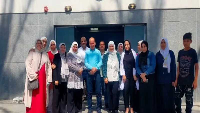 وكيل الصحة بالقليوببة يشهد التشغيل التجريبي لمركز طب الأسرة بكفر شبين