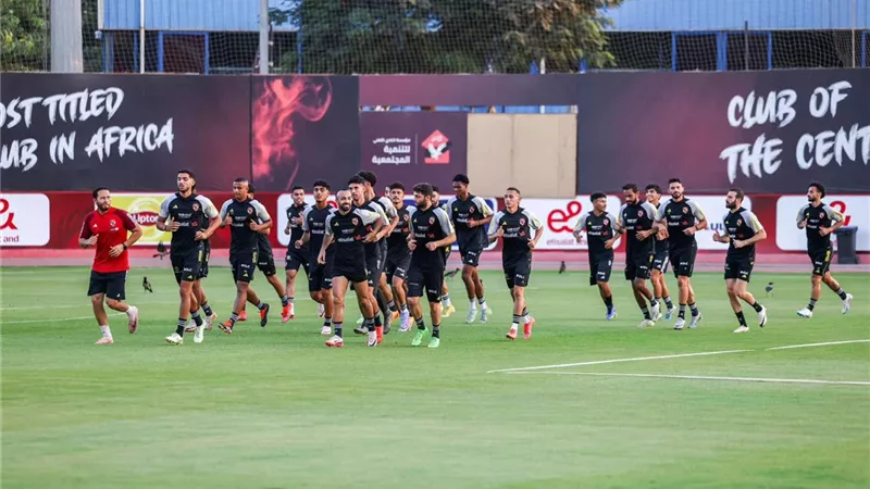 بقيادة قمصان.. الأهلي يختتم استعداداته لمواجهة زد في الدوري